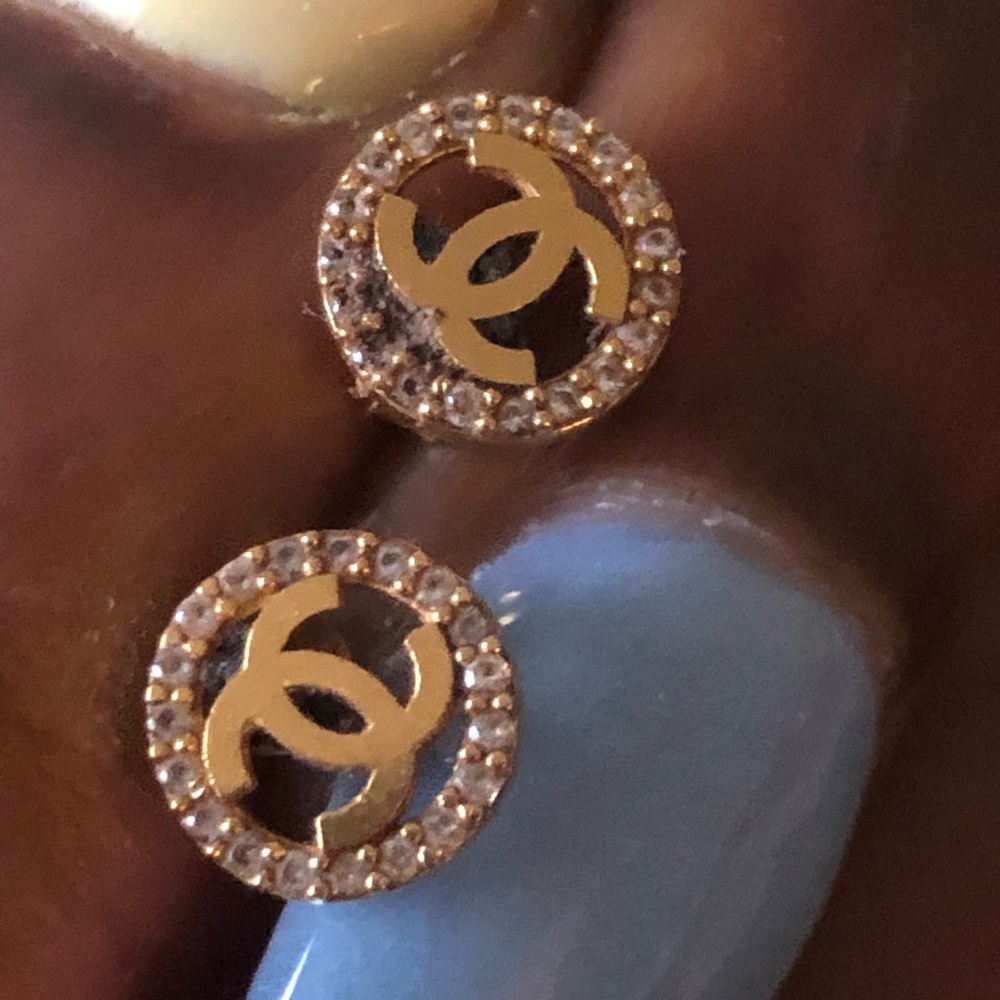 21k solid gold earrings